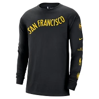 Nike Golden State Warriors 2023/24 City Edition Max90 Expressive Long Sleeve T-Shirt