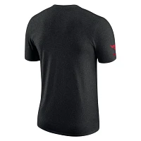 Nike Heather Chicago Bulls Courtside Versus Flight Max90 T-Shirt