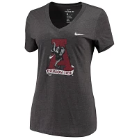 Nike Heathered Gray Alabama Crimson Tide Vault Tri-Blend V-Neck T-Shirt