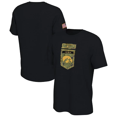 Nike Iowa Hawkeyes Veterans Camo T-Shirt