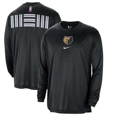 Nike Memphis Grizzlies 2023/24 City Edition Authentic Pregame Performance Long Sleeve Shooting T-Shirt