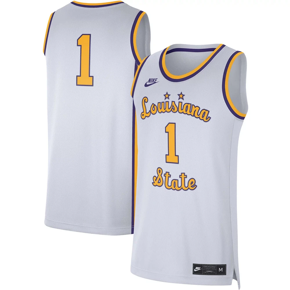 Nike 1 LSU Tigers Replica Basketball Jersey