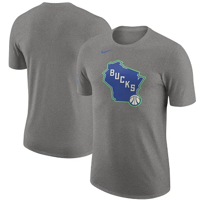 Nike Milwaukee Bucks 2023/24 City Edition Essential Warmup T-Shirt                                                              