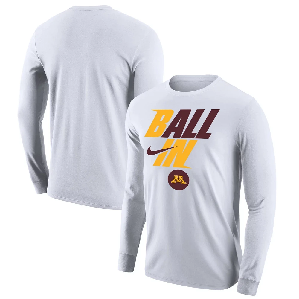 Nike Minnesota Golden Gophers Legend Bench Long Sleeve T-Shirt                                                                  