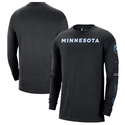 Nike Minnesota Timberwolves 2023/24 City Edition Max90 Expressive Long Sleeve T-Shirt