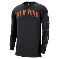 Nike New York Knicks 2023/24 City Edition Max90 Expressive Long Sleeve T-Shirt