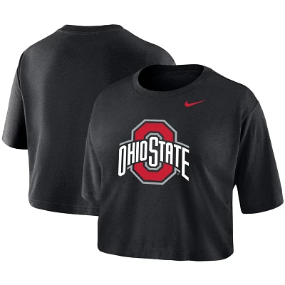 Nike Ohio State Buckeyes Cropped Performance T-Shirt