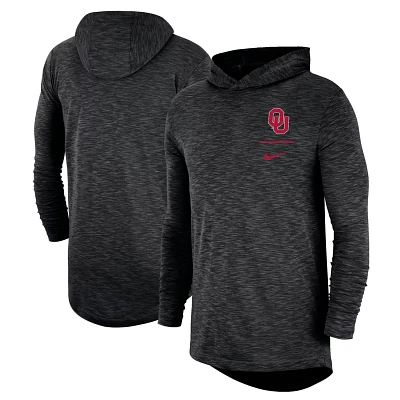 Nike Oklahoma Sooners Slub Performance Long Sleeve Hoodie T-Shirt