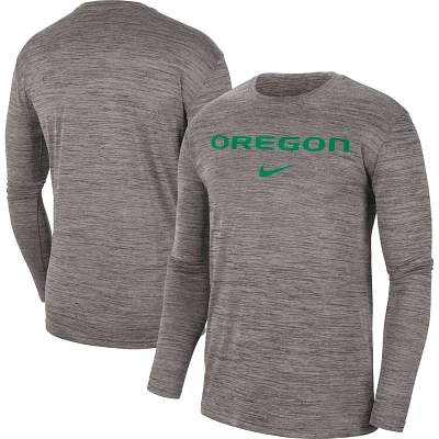 Nike Oregon Ducks Team Velocity Performance Long Sleeve T-Shirt                                                                 