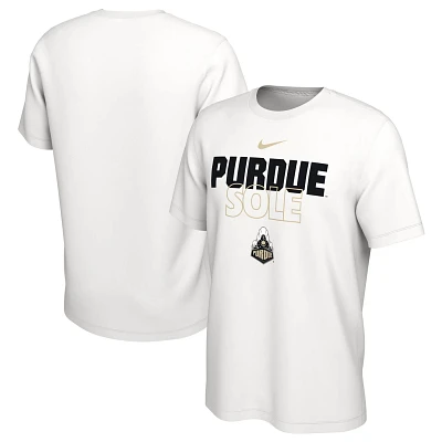 Nike Purdue Boilermakers 2023 On Court Bench T-Shirt