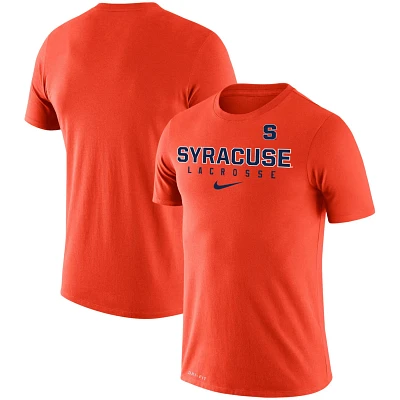 Nike Syracuse Lacrosse Legend 20 Slim Fit Performance T-Shirt