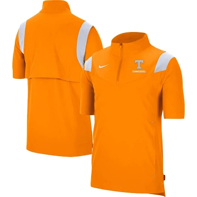 Nike Tennessee Volunteers Coach Short Sleeve Quarter-Zip Jacket