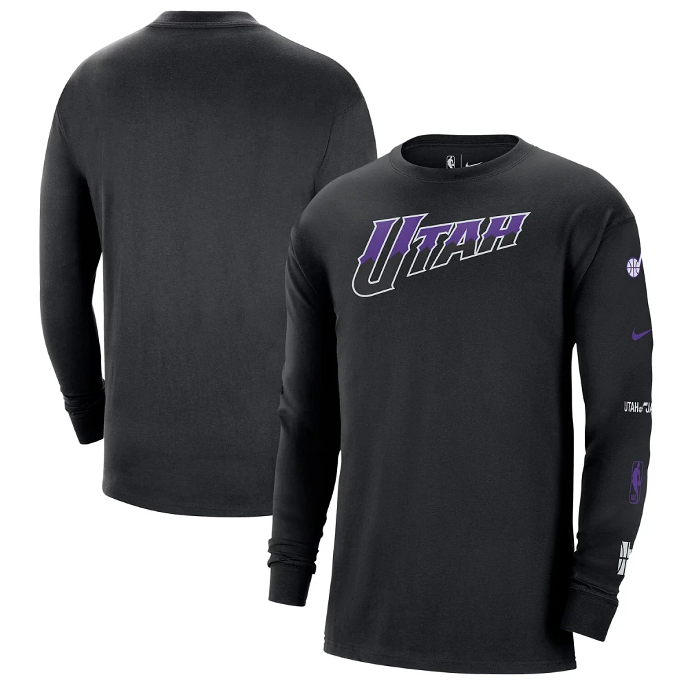 Nike Utah Jazz 2023/24 City Edition Max90 Expressive Long Sleeve T-Shirt