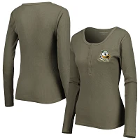 Oregon Ducks Harper Henley Long Sleeve T-Shirt                                                                                  