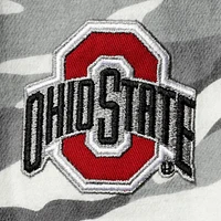 The Wild Collective Ohio State Buckeyes Camo Flannel Button-Up Long Sleeve Shirt