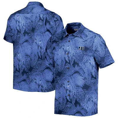 Tommy Bahama Jackson State Tigers Bahama Coast Luminescent Frond Camp IslandZone Button-Up Shirt