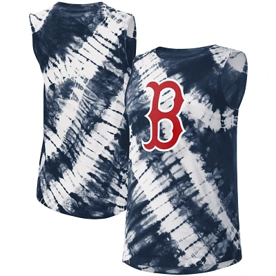 Touch Boston Red Sox Money Ball Tie-Dye Tank Top