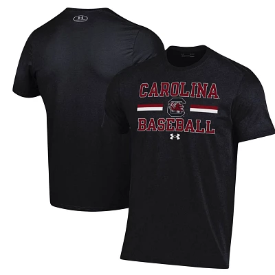 Under Armour South Carolina Gamecocks Baseball Stack Performance T-Shirt