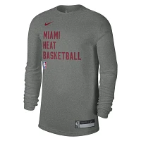 Unisex Nike Miami Heat 2023/24 Legend On-Court Practice Long Sleeve T-Shirt