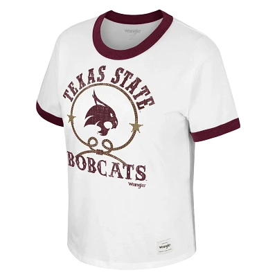 Wrangler Women's Texas State University Freehand Short Sleeve T-shirt                                                           