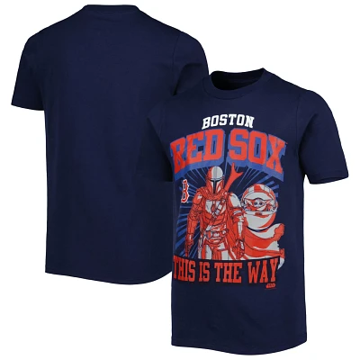 Youth Boston Red Sox Star Wars This is the Way T-Shirt                                                                          