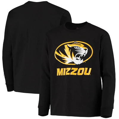 Youth Champion Missouri Tigers Lockup Long Sleeve T-Shirt