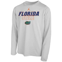 Youth Jordan Brand Florida Gators 2023 On Court Sole Bench T-Shirt