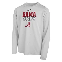 Youth Nike Alabama Crimson Tide 2023 On Court Sole Bench T-Shirt                                                                