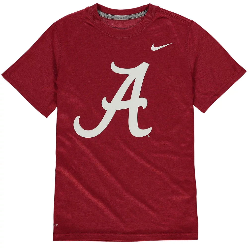 Youth Nike Alabama Tide Logo Legend Performance T-Shirt