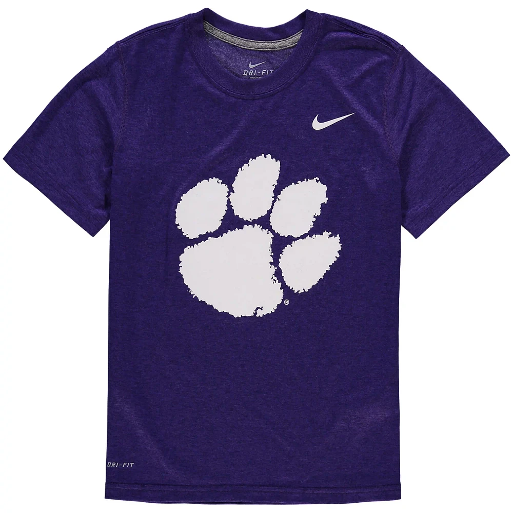 Youth Nike Clemson Tigers Logo Legend Dri-FIT T-Shirt