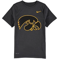 Youth Nike Iowa Hawkeyes Legend Travel Performance T-Shirt