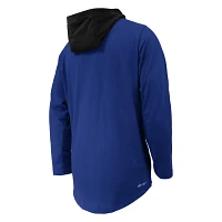 Youth Nike Kentucky Wildcats Sideline Performance Long Sleeve Hoodie T-Shirt