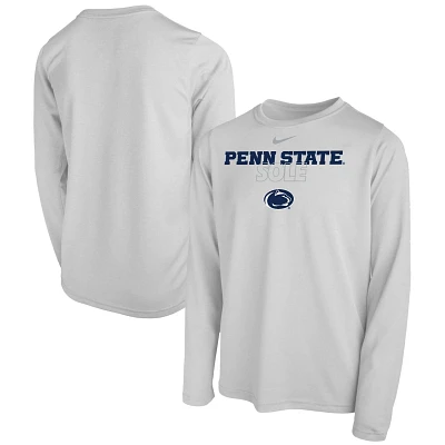 Youth Nike Penn State Nittany Lions 2023 On Court Sole Bench T-Shirt                                                            