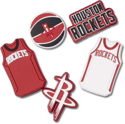 Crocs Houston Rockets Jibbitz 5-Pack                                                                                            