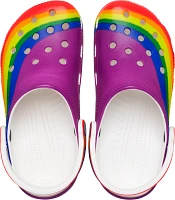 Crocs Adults' Classic Rainbow Dye Clogs                                                                                         