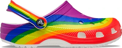 Crocs Adults' Classic Rainbow Dye Clogs                                                                                         