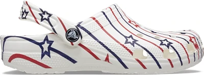 Crocs Adults' Classic Stars and Stripes Clogs                                                                                   