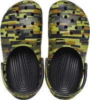 Crocs Kids' Classic Digi Camo PSGS Clogs                                                                                        