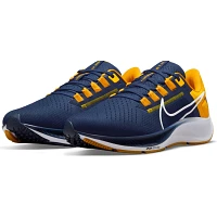 Unisex Nike West Virginia Mountaineers Zoom Pegasus 38 Running Shoe                                                             