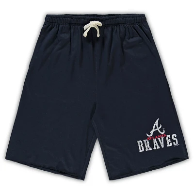 Atlanta Braves Big  Tall French Terry Shorts                                                                                    