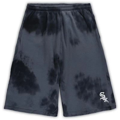 Chicago White Sox Big  Tall Tye Dye Fleece Shorts