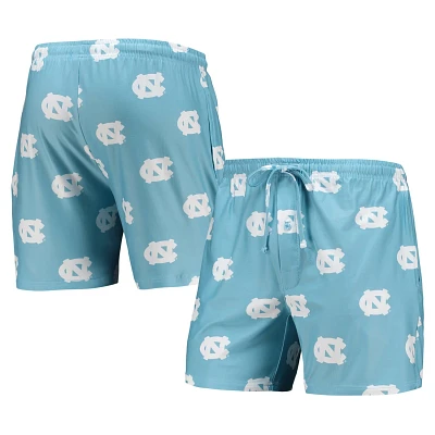 Concepts Sport Carolina North Tar Heels Flagship Allover Print Jam Shorts