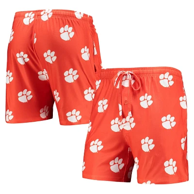 Concepts Sport Clemson Tigers Flagship Allover Print Jam Shorts