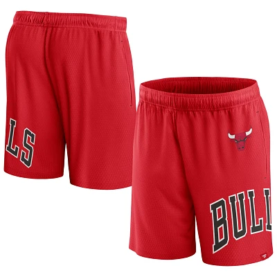 Fanatics Branded Chicago Bulls Free Throw Mesh Shorts