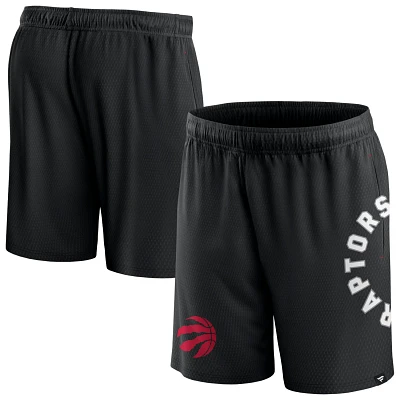 Fanatics Branded Toronto Raptors Post Up Mesh Shorts