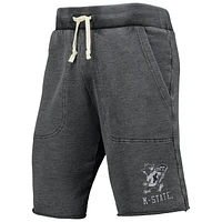 Heathered Alternative Apparel Kansas State Wildcats Victory Lounge Shorts