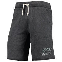 Heathered Alternative Apparel Michigan State Spartans Victory Lounge Shorts