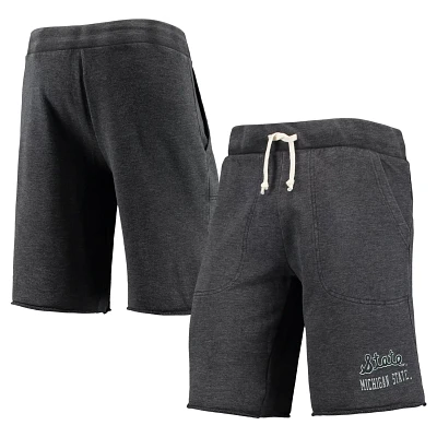 Heathered Alternative Apparel Michigan State Spartans Victory Lounge Shorts