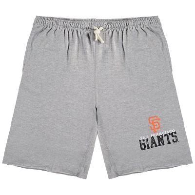 Heathered Gray San Francisco Giants Big  Tall French Terry Shorts