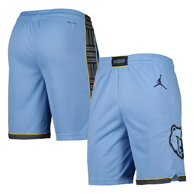 Jordan Brand Light Memphis Grizzlies 2022/2023 Statement Edition Swingman Performance Shorts